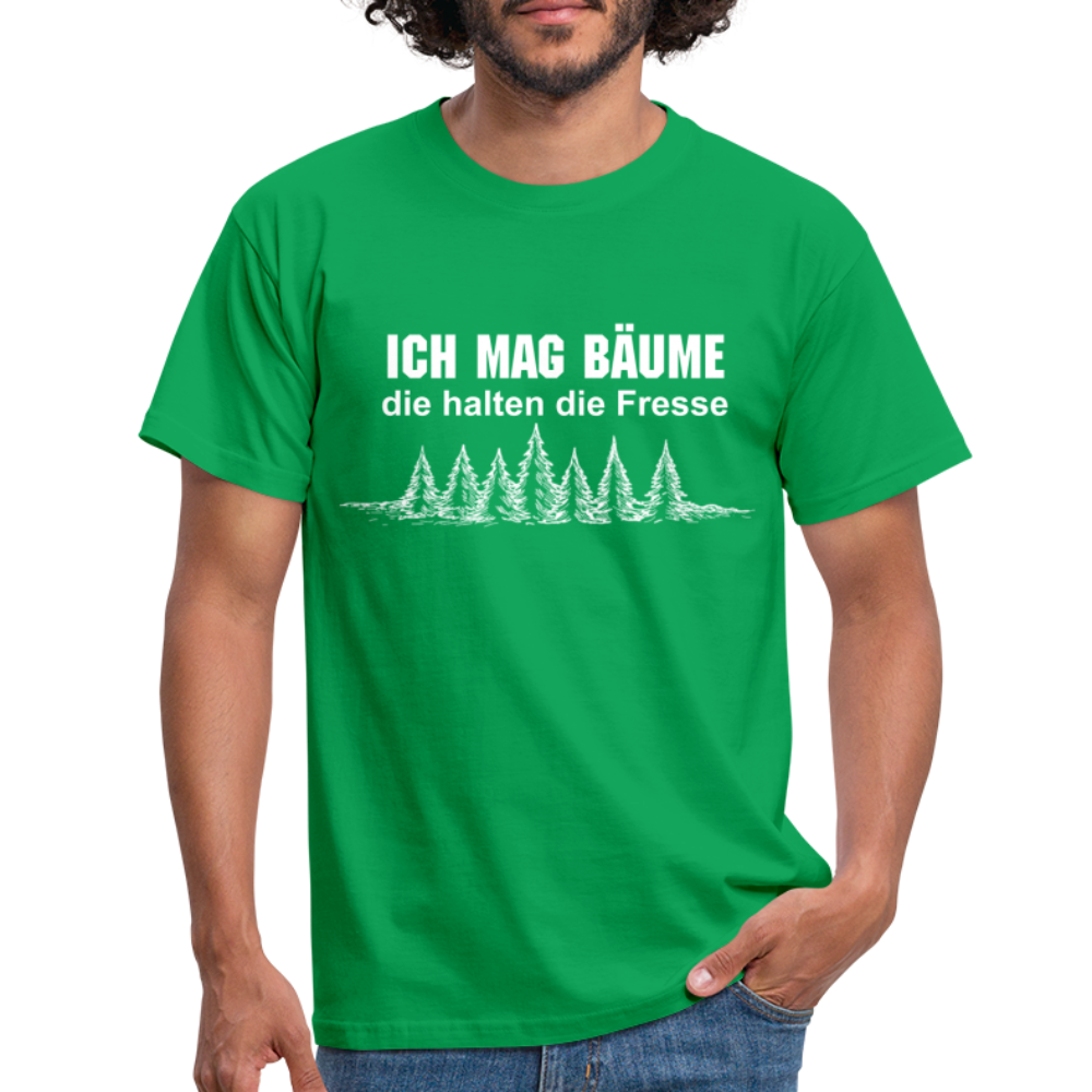 Ich mag Bäume T-Shirt - Kelly Green