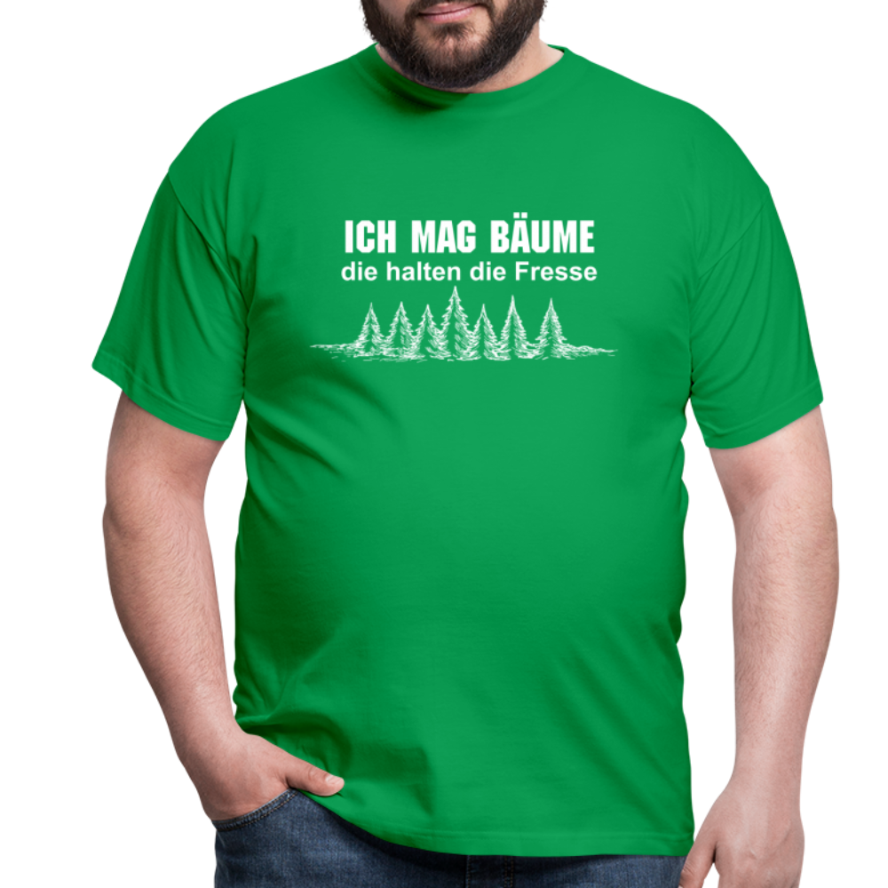 Ich mag Bäume T-Shirt - Kelly Green