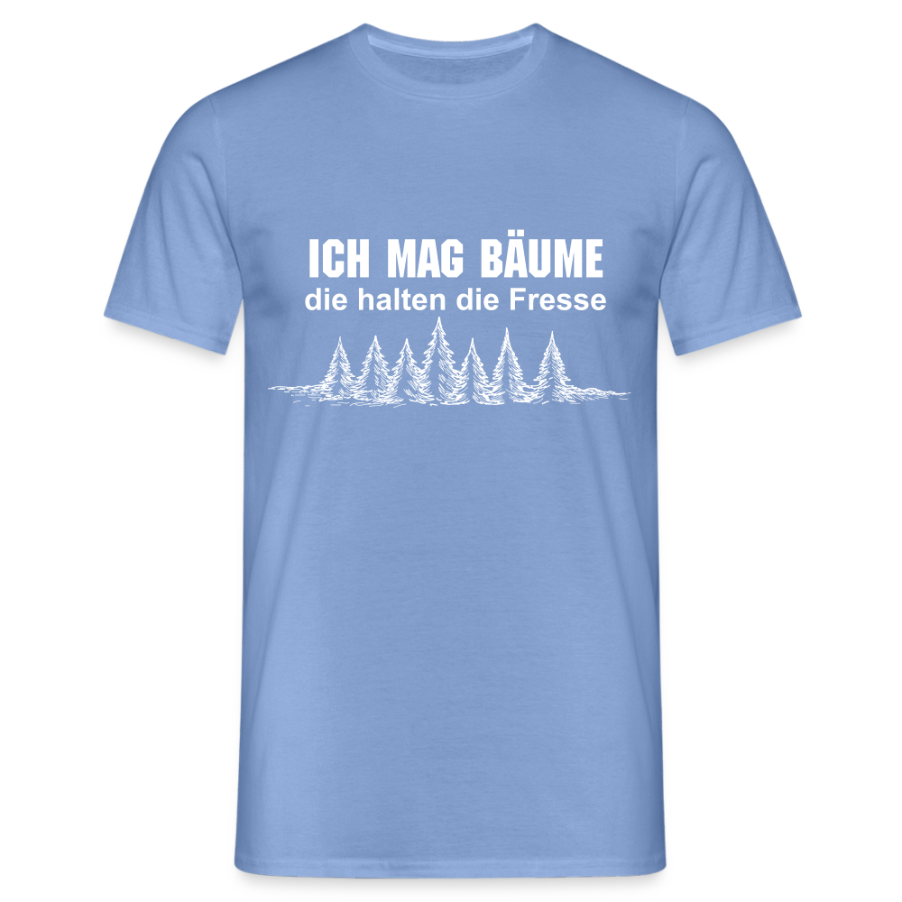 Ich mag Bäume T-Shirt - carolina blue