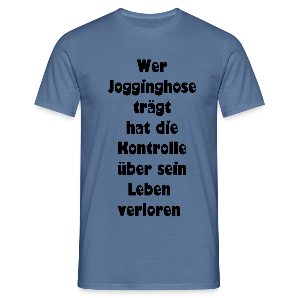 Jogginghose T-Shirt - Taubenblau
