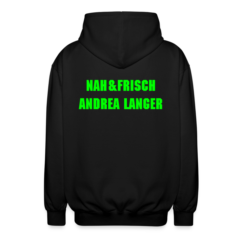 Unisex Kapuzenjacke - Schwarz