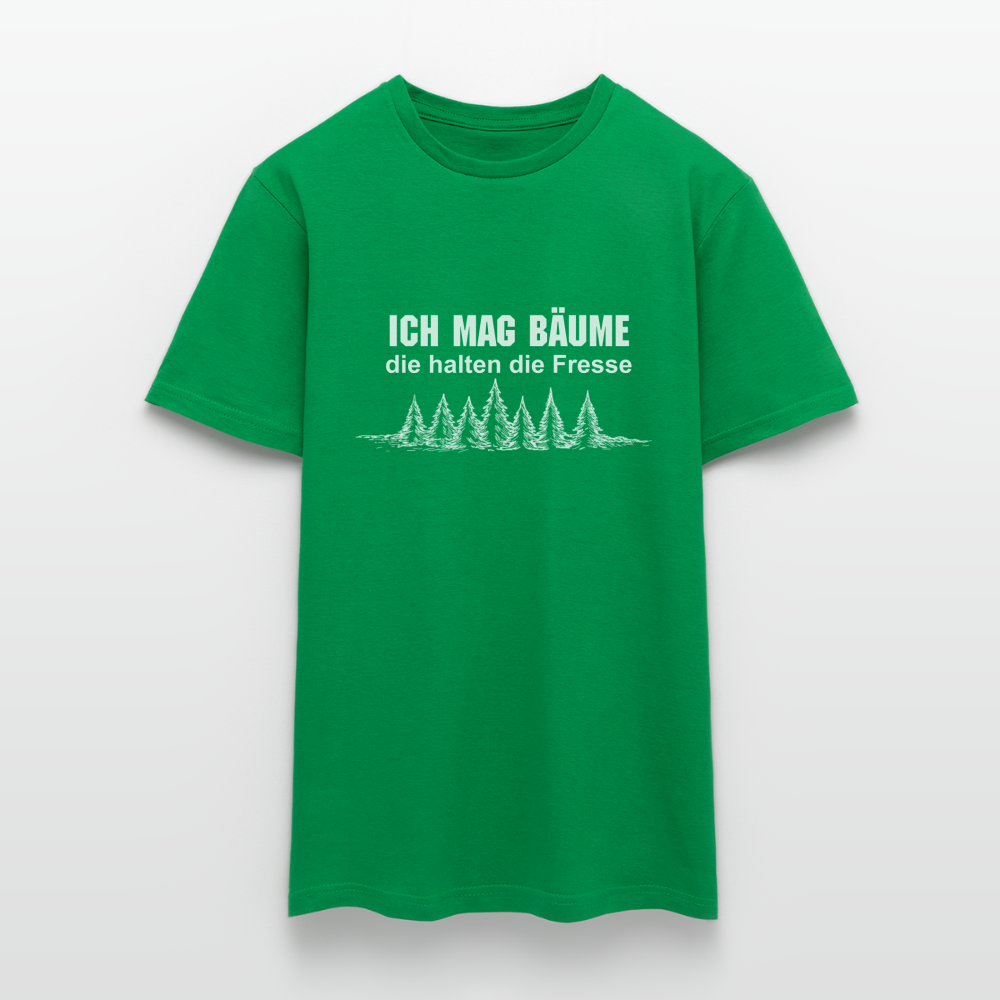 Ich mag Bäume T-Shirt - Kelly Green