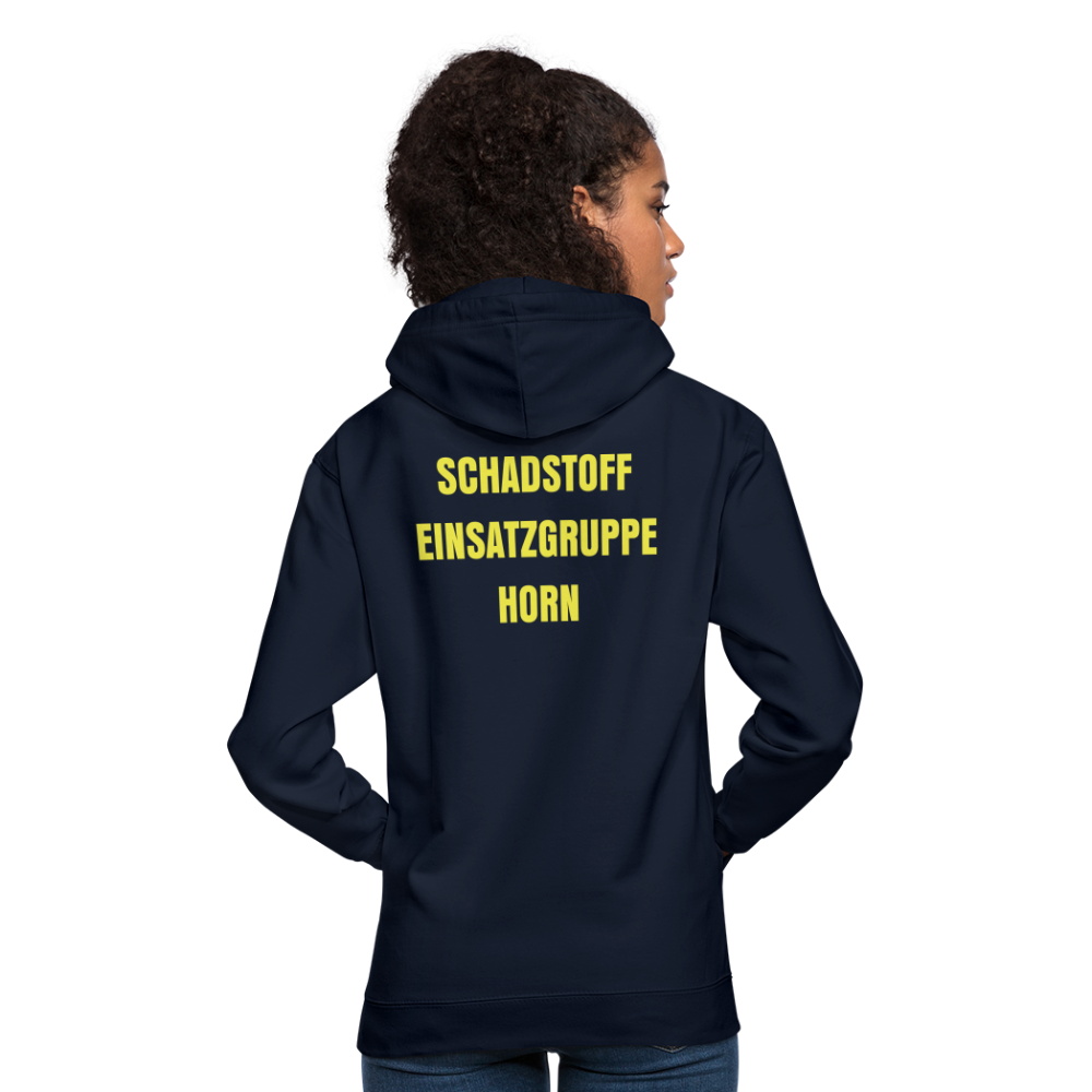 Unisex Hoodie Schadstoffgruppe Horn - Navy