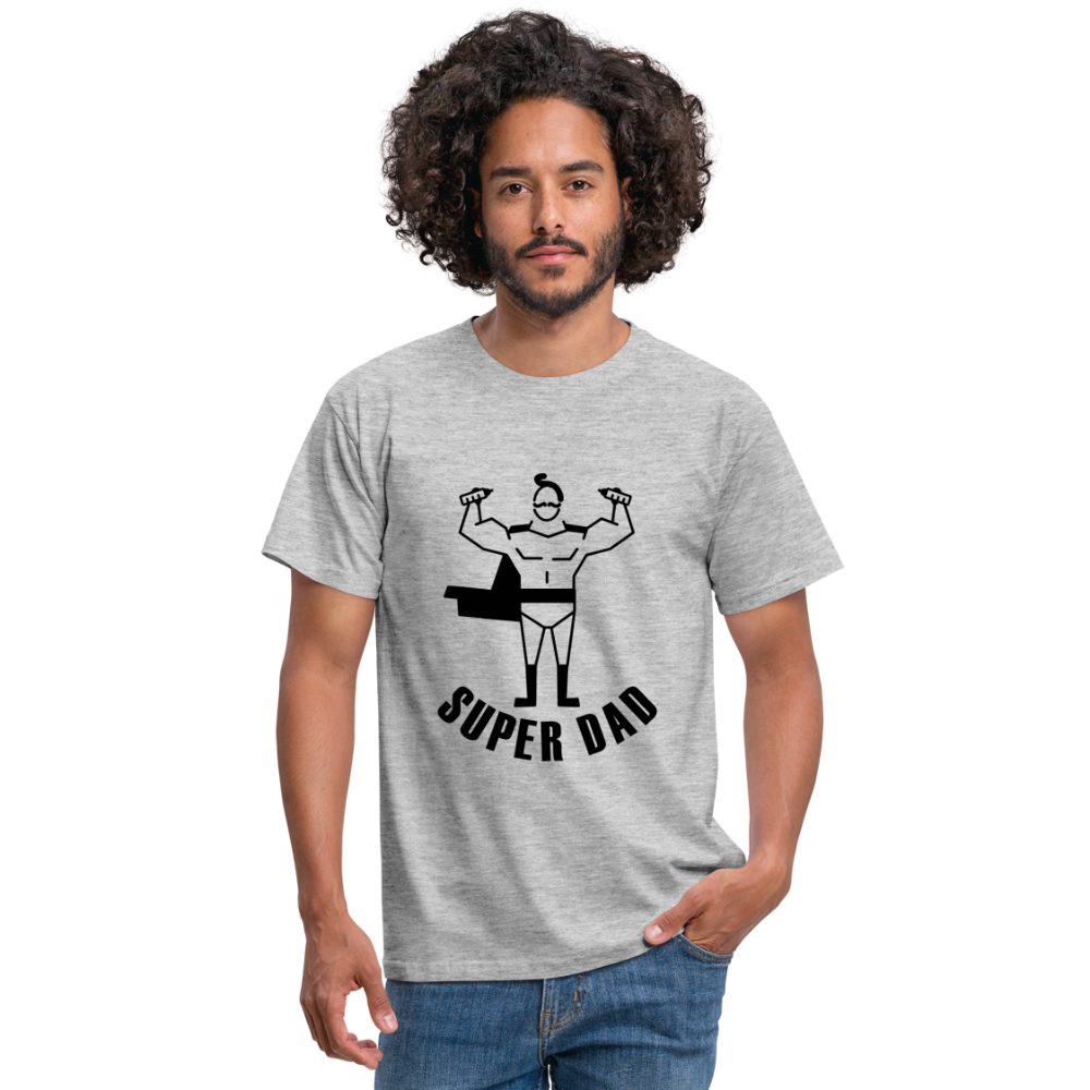 Männer T-Shirt - Grau meliert