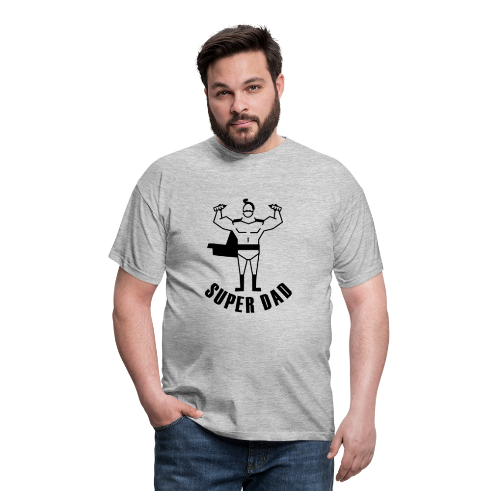Männer T-Shirt - Grau meliert