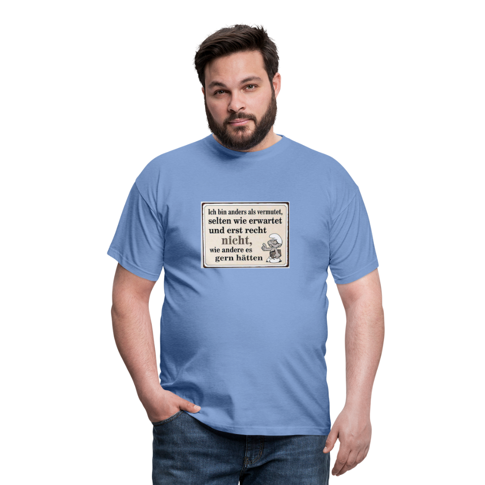 Männer T-Shirt - carolina blue