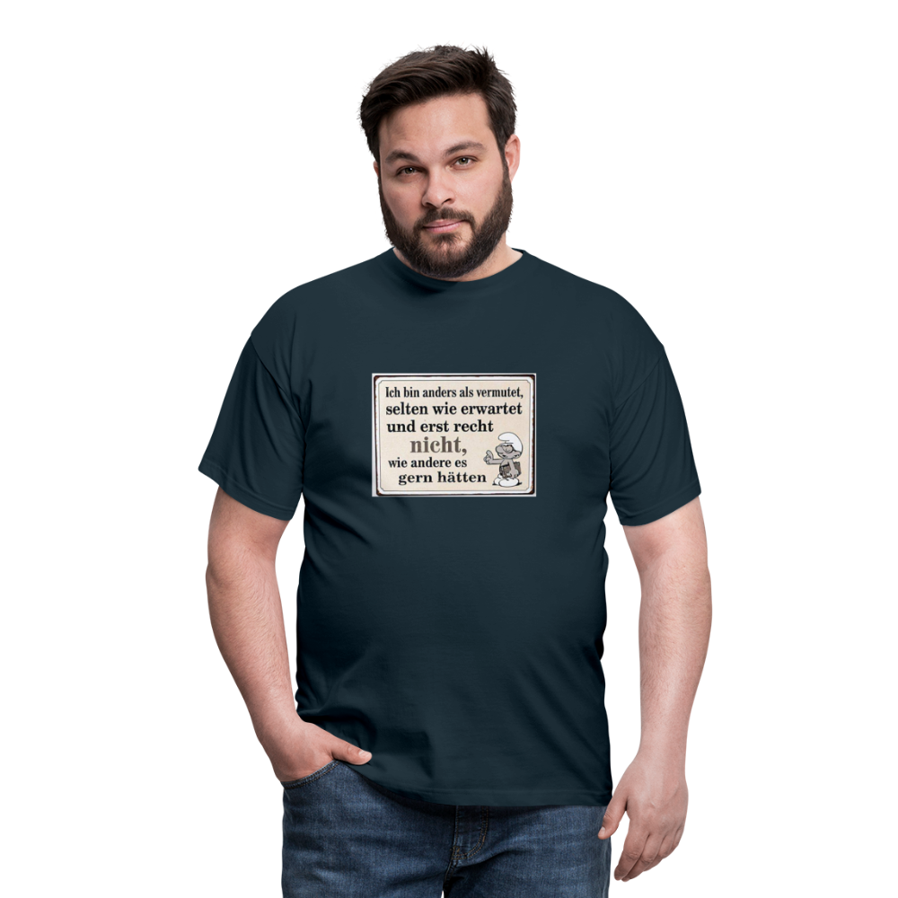 Männer T-Shirt - Navy