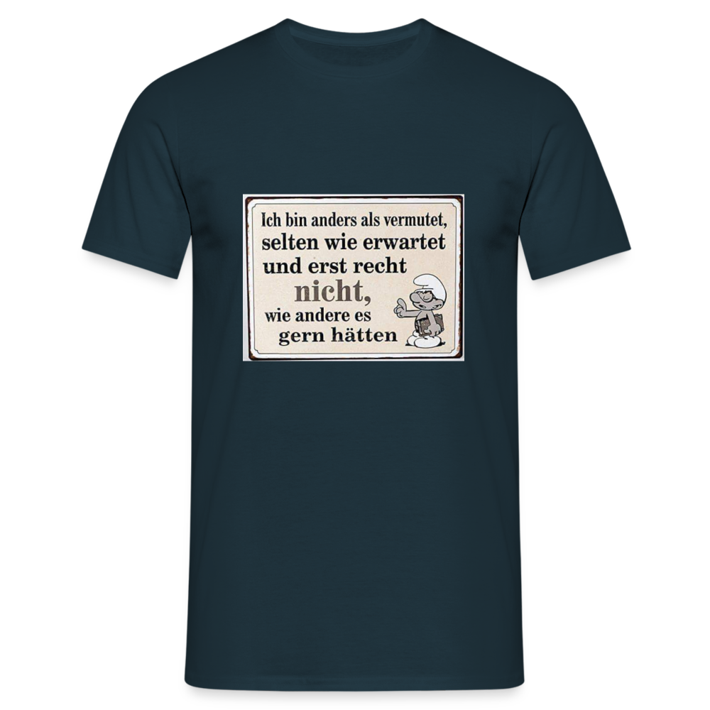 Männer T-Shirt - Navy