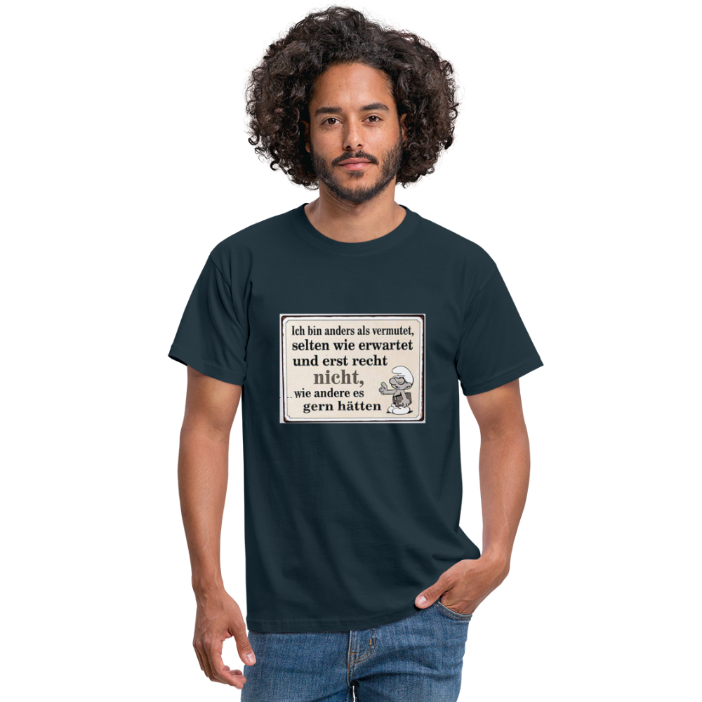 Männer T-Shirt - Navy