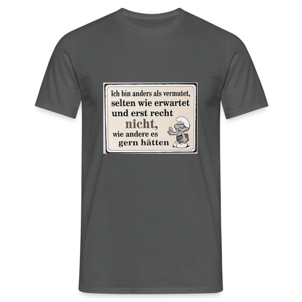 Männer T-Shirt - Anthrazit