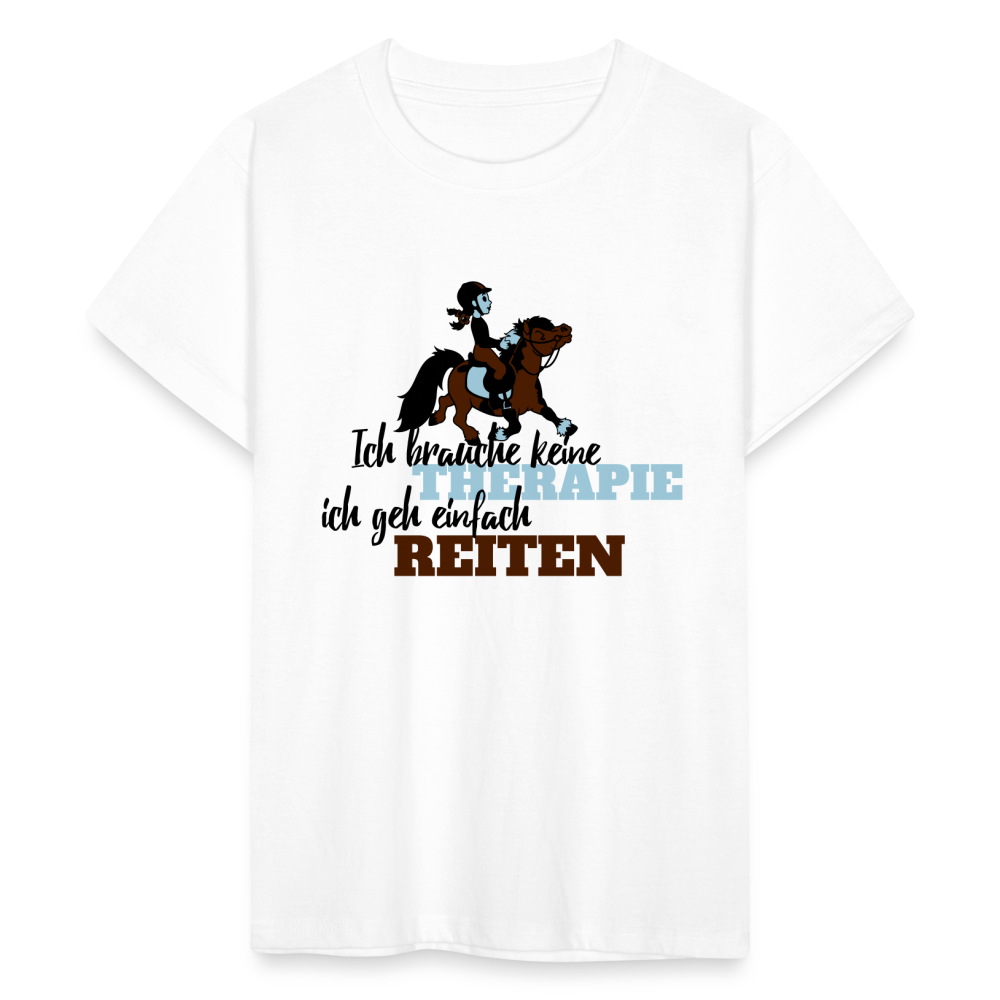Teenager T-Shirt - weiß