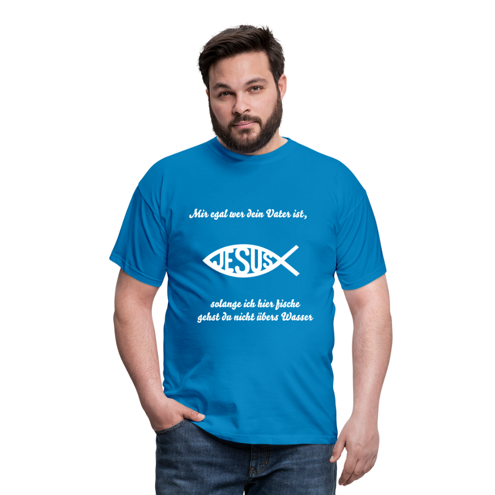 Männer T-Shirt - Royalblau