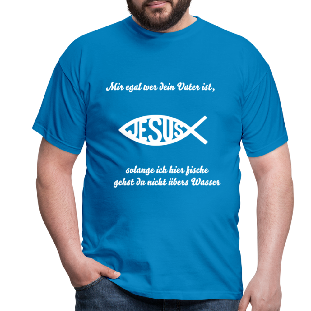 Männer T-Shirt - Royalblau