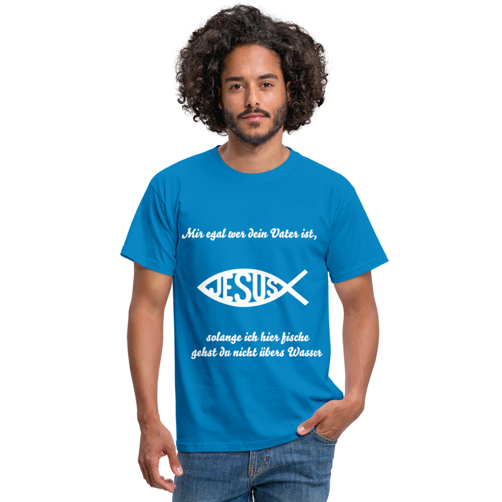 Männer T-Shirt - Royalblau