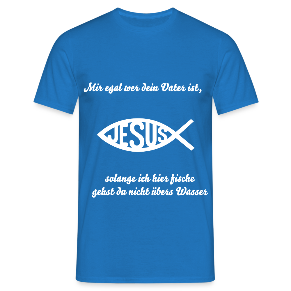 Männer T-Shirt - Royalblau