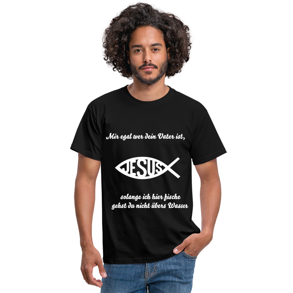 Männer T-Shirt - Schwarz