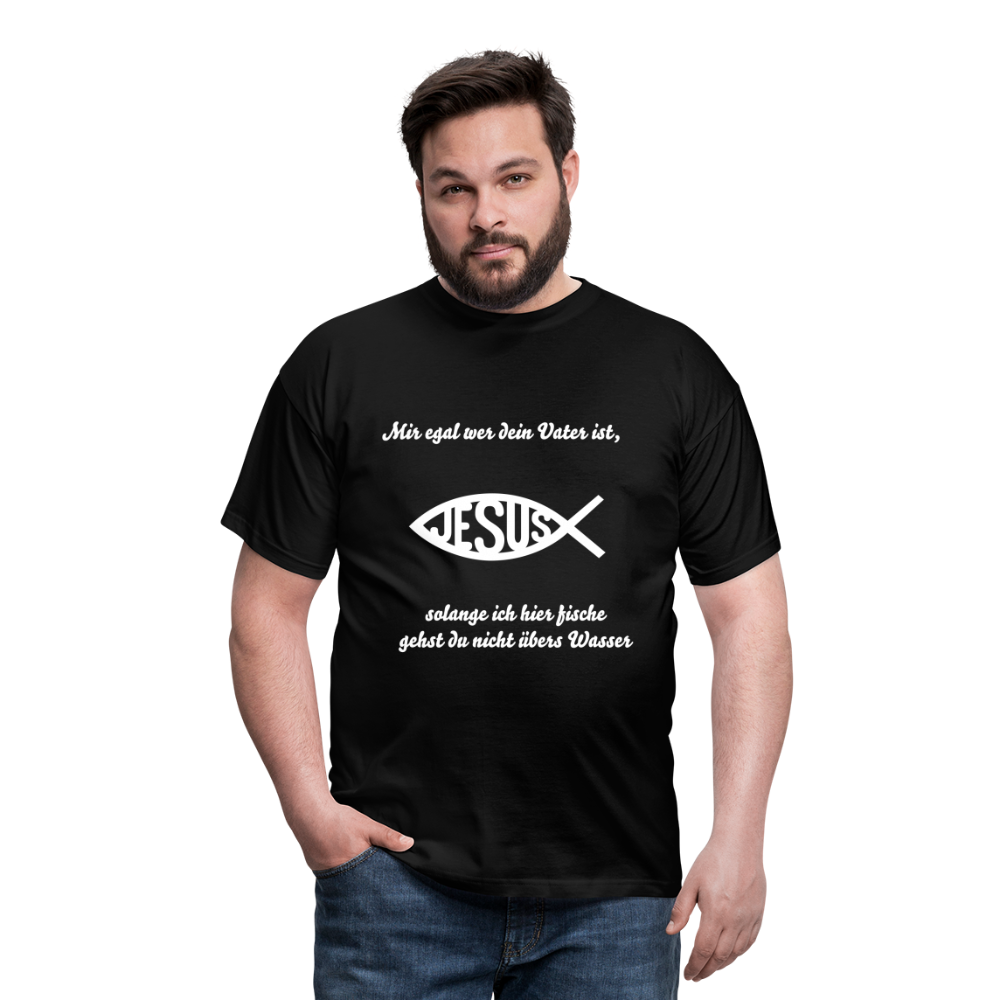 Männer T-Shirt - Schwarz