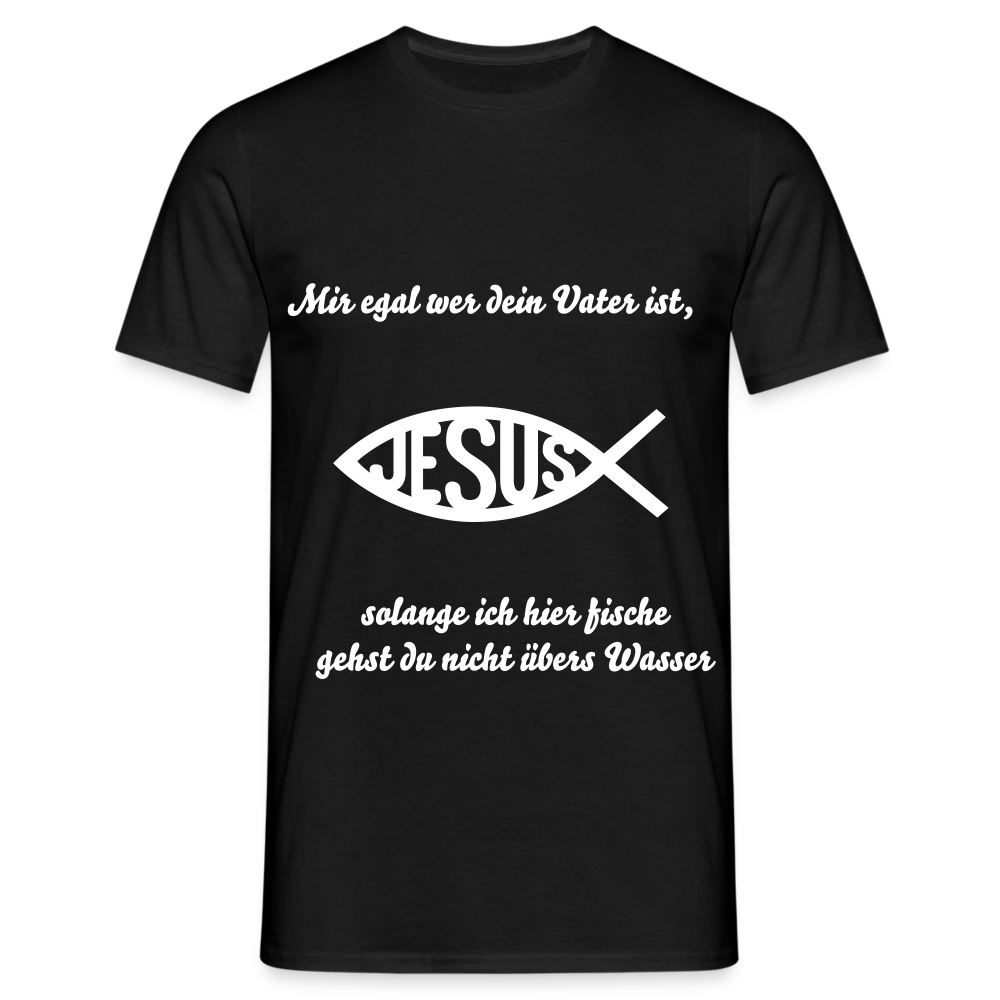 Männer T-Shirt - Schwarz