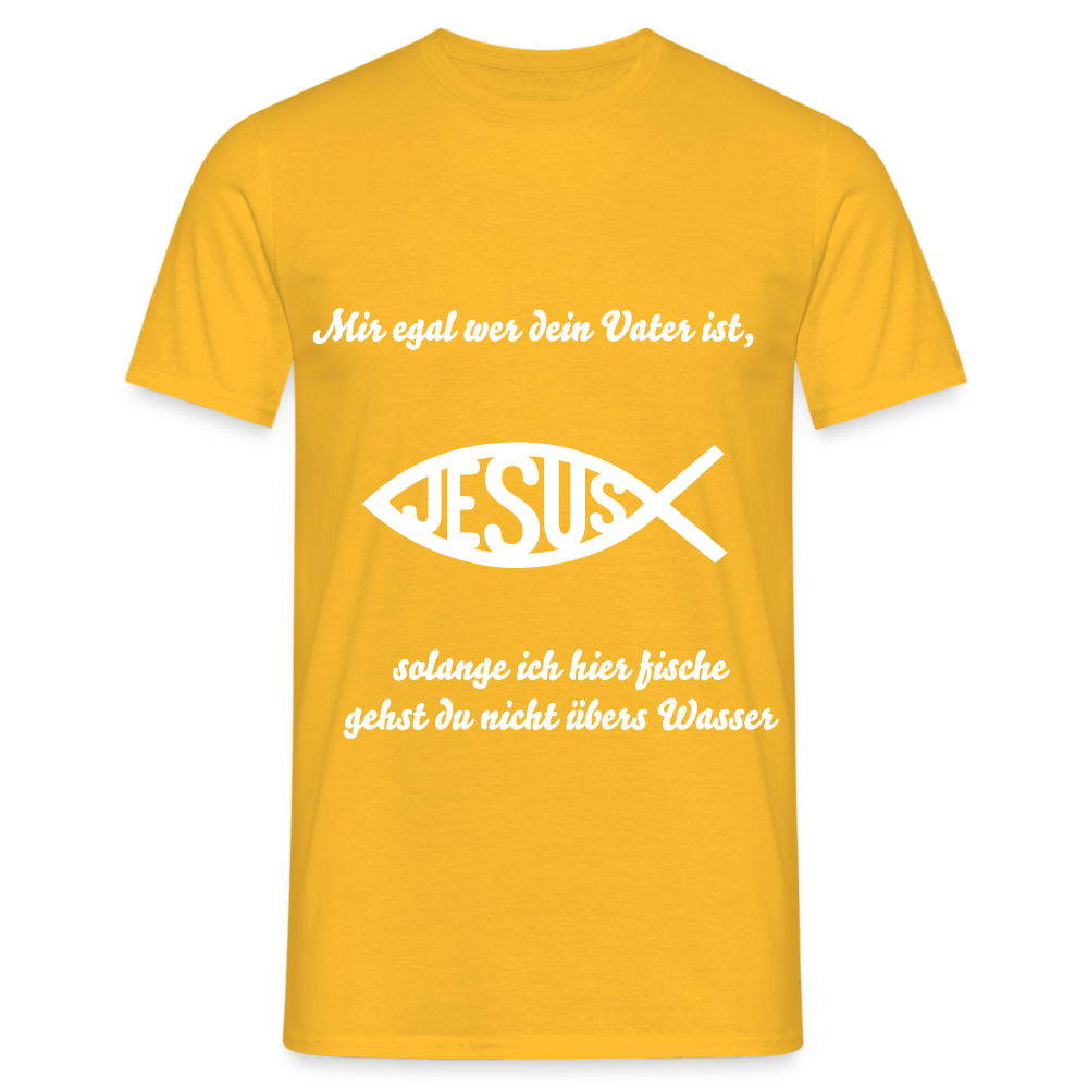 Männer T-Shirt - Gelb