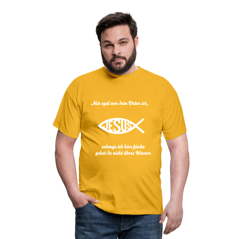 Männer T-Shirt - Gelb