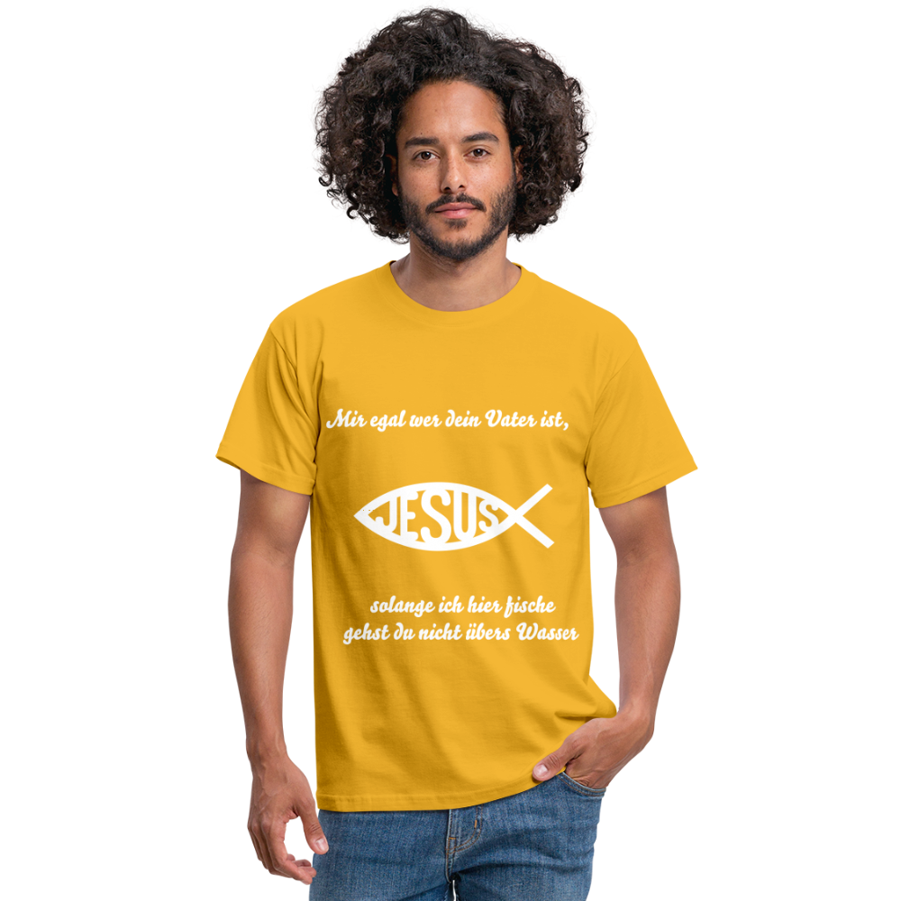 Männer T-Shirt - Gelb