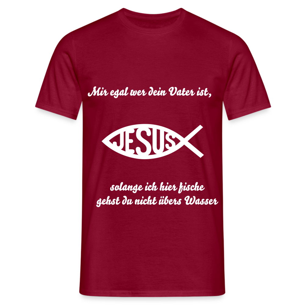 Männer T-Shirt - Ziegelrot
