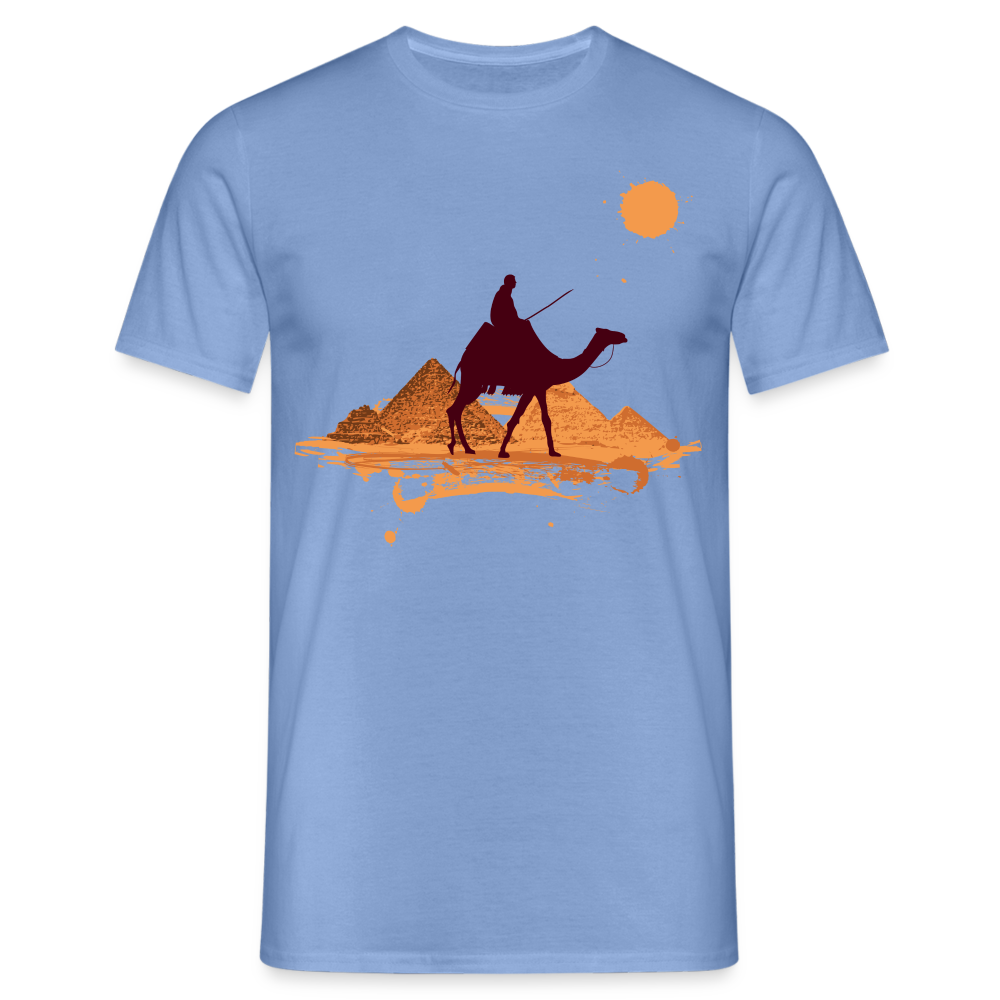 Männer T-Shirt - carolina blue