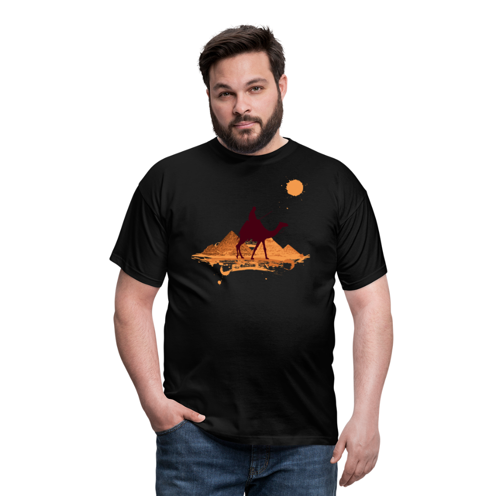 Männer T-Shirt - Schwarz