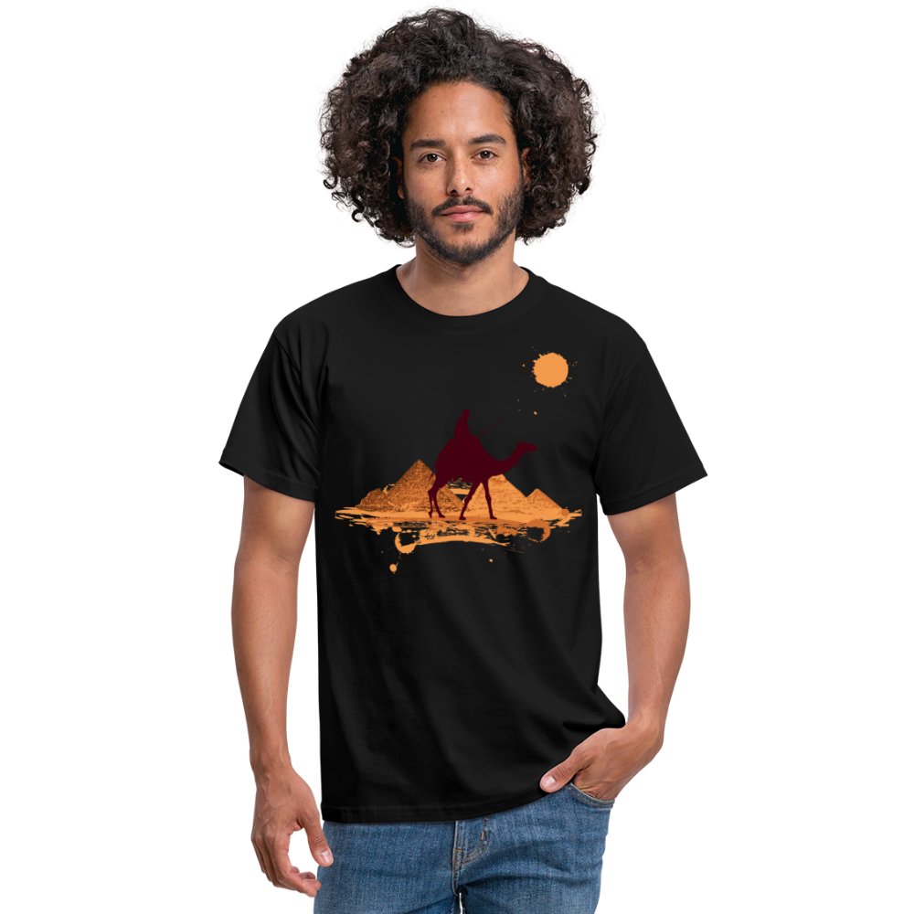 Männer T-Shirt - Schwarz