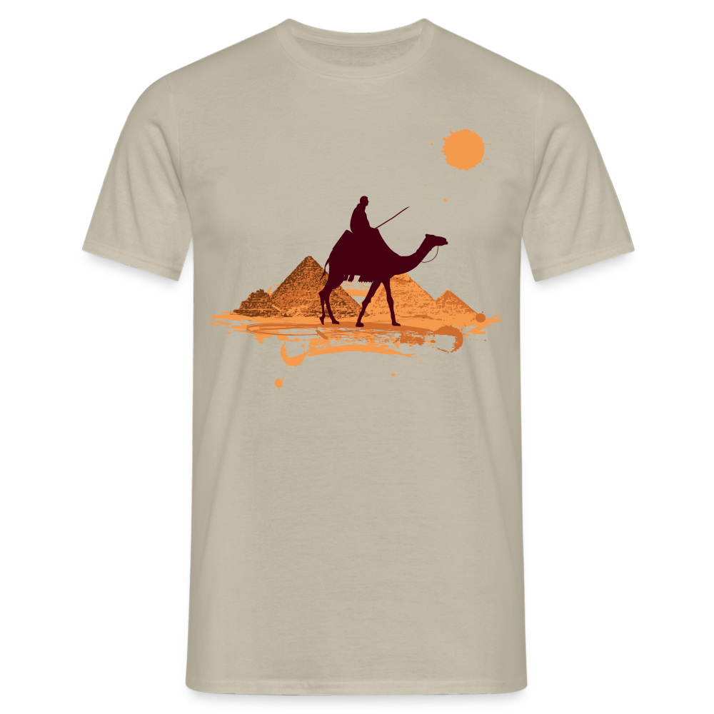 Männer T-Shirt - Sandbeige