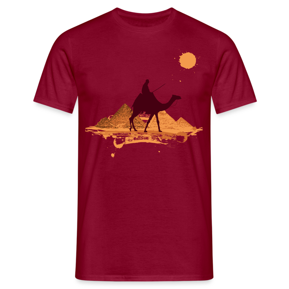 Männer T-Shirt - Ziegelrot