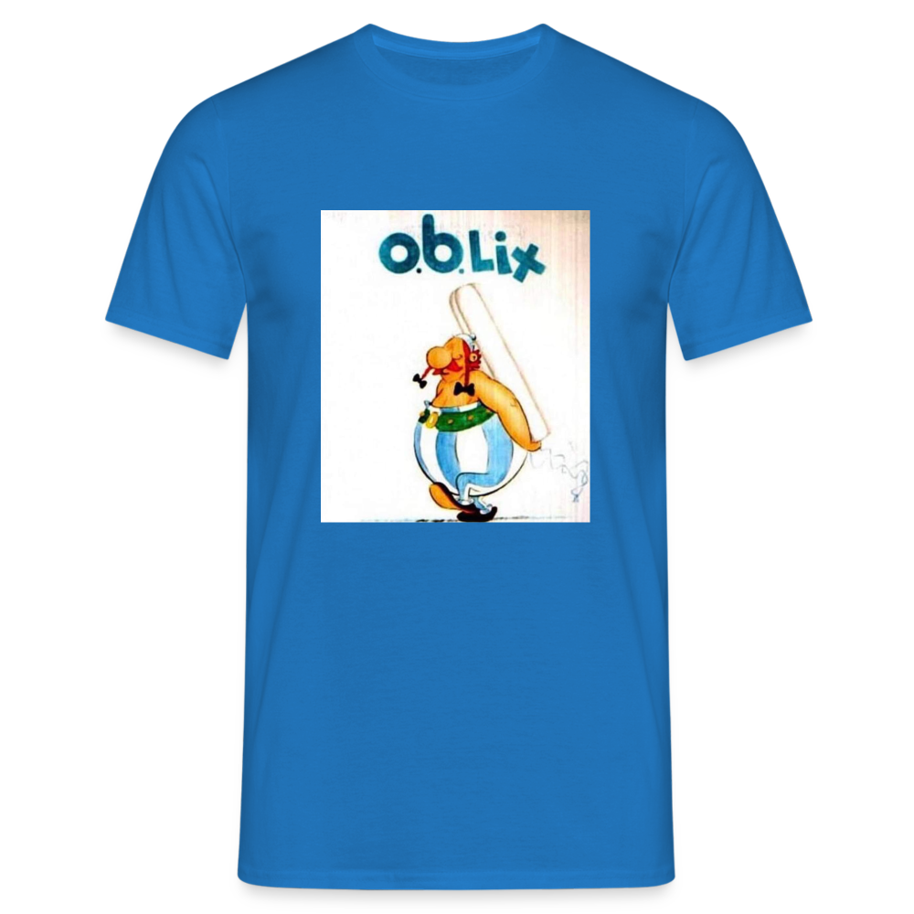Männer T-Shirt - Royalblau