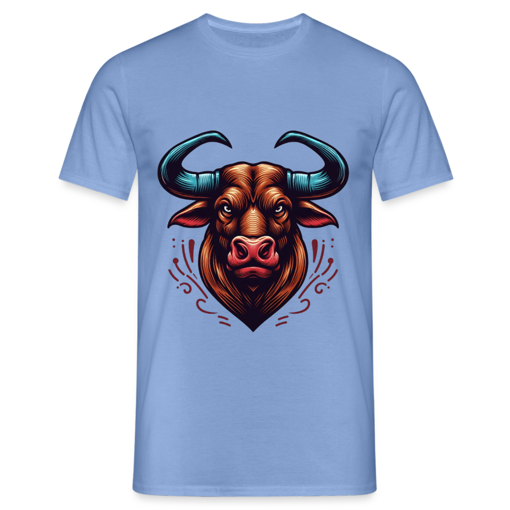 Männer T-Shirt - carolina blue