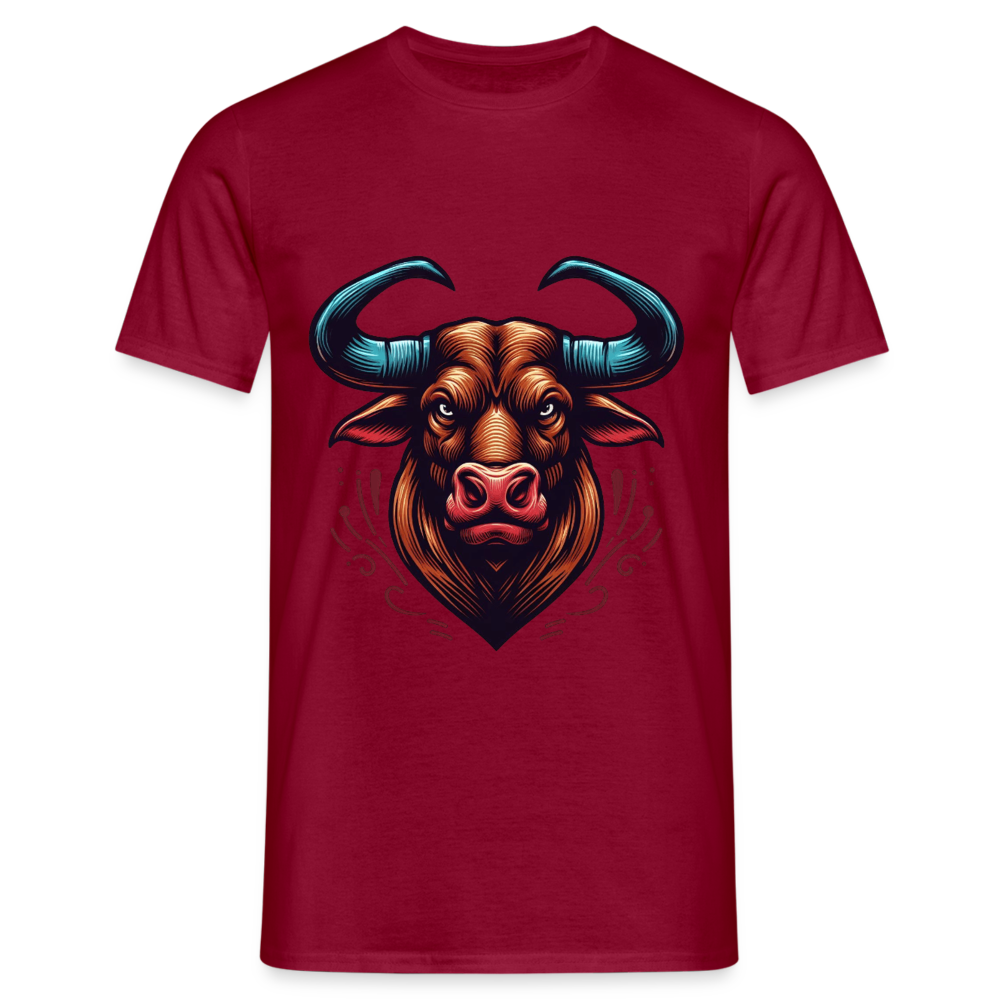 Männer T-Shirt - Ziegelrot