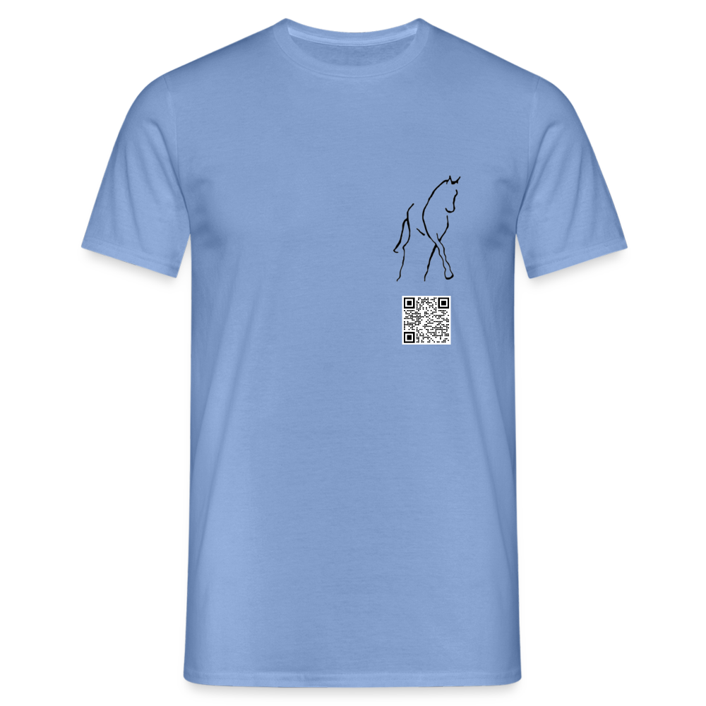 Männer T-Shirt - carolina blue