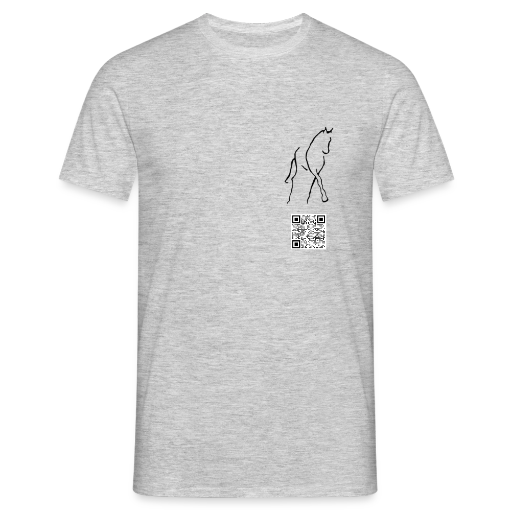 Männer T-Shirt - Grau meliert
