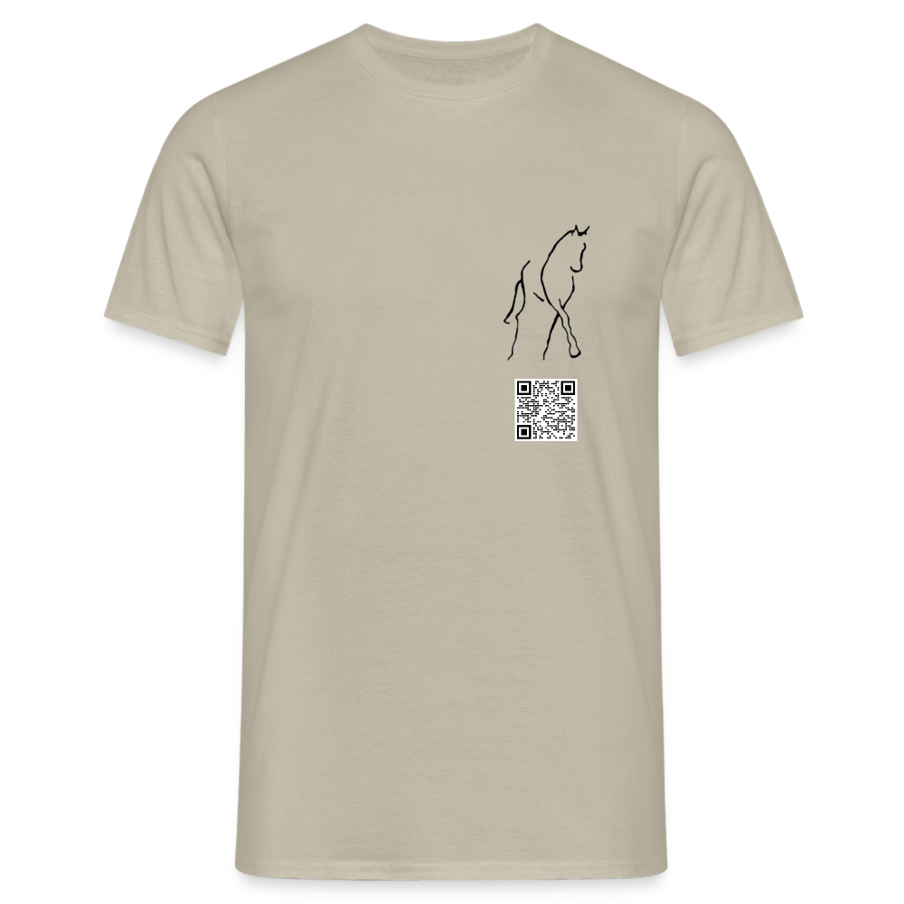 Männer T-Shirt - Sandbeige