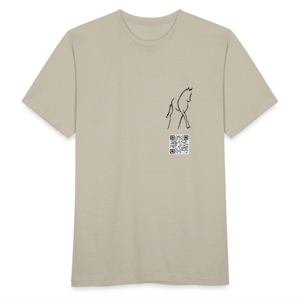 Männer T-Shirt - Sandbeige
