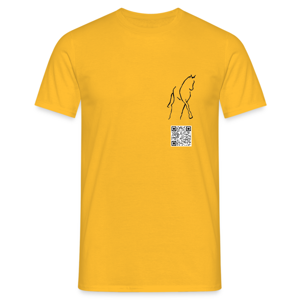 Männer T-Shirt - Gelb
