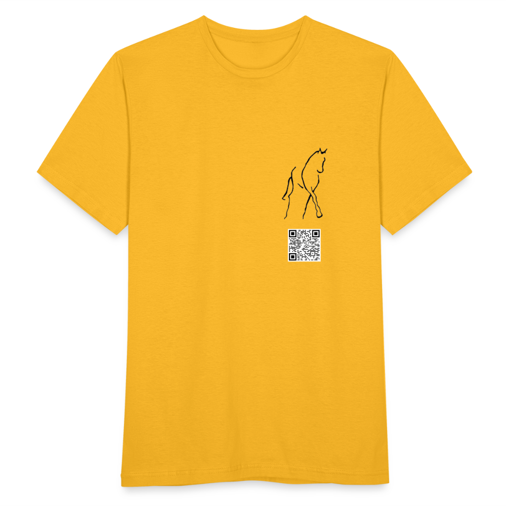 Männer T-Shirt - Gelb