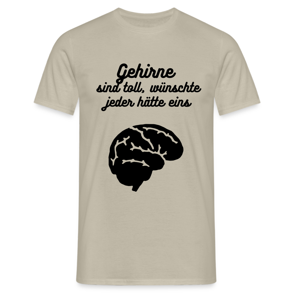 Männer T-Shirt - Sandbeige