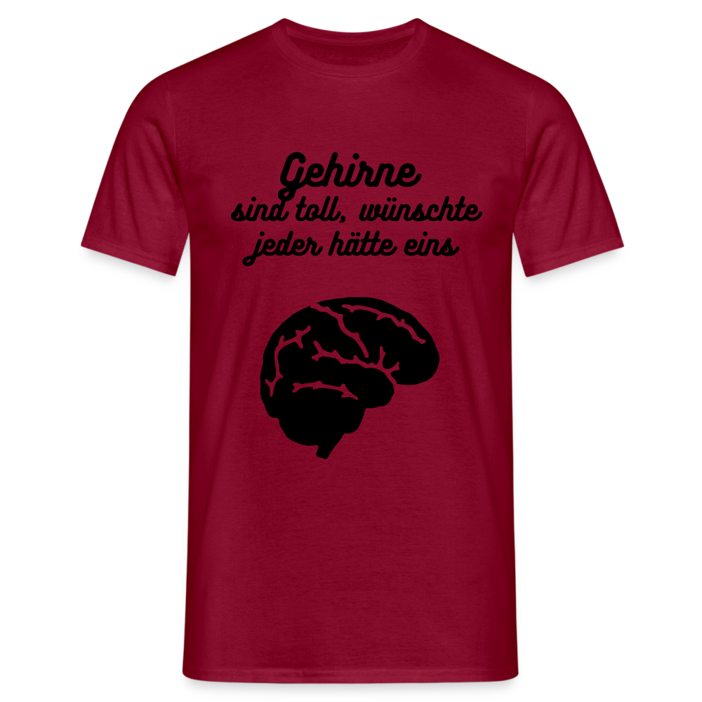 Männer T-Shirt - Ziegelrot