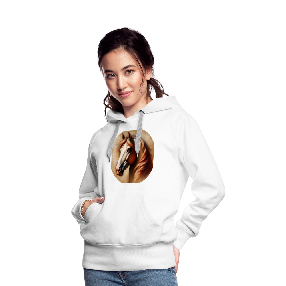 Frauen Premium Hoodie - weiß