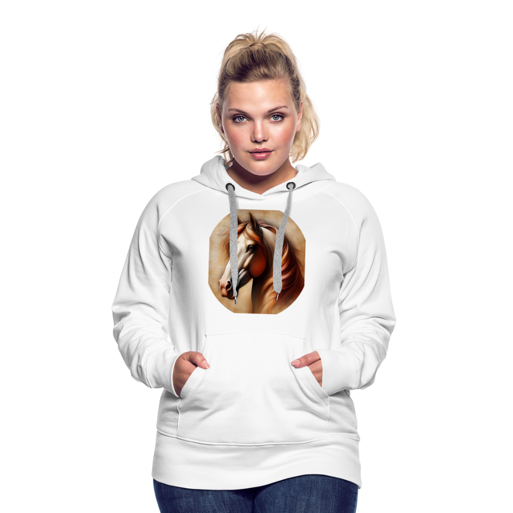 Frauen Premium Hoodie - weiß