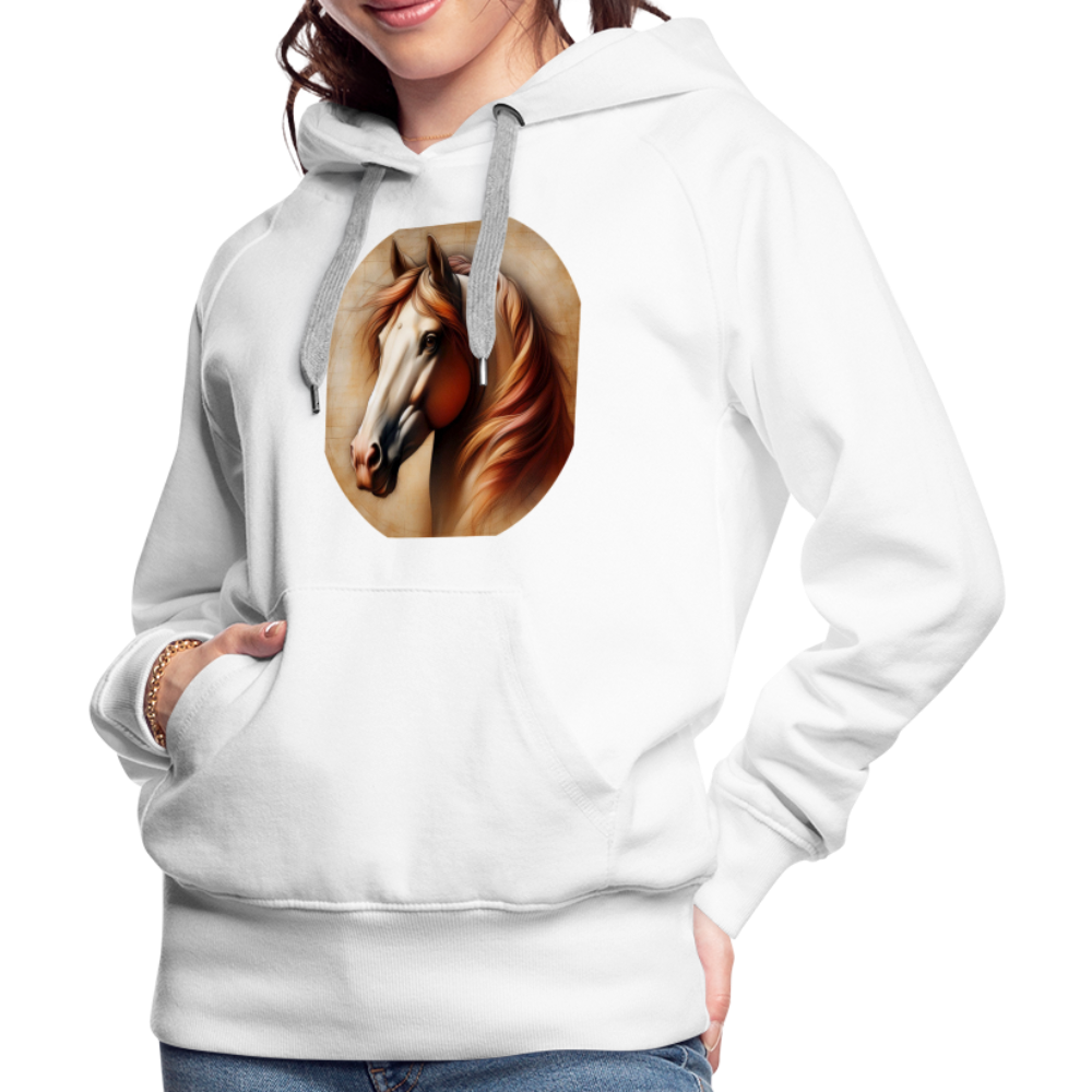 Frauen Premium Hoodie - weiß