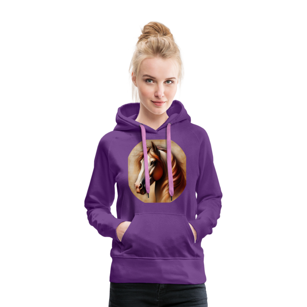 Frauen Premium Hoodie - Purple