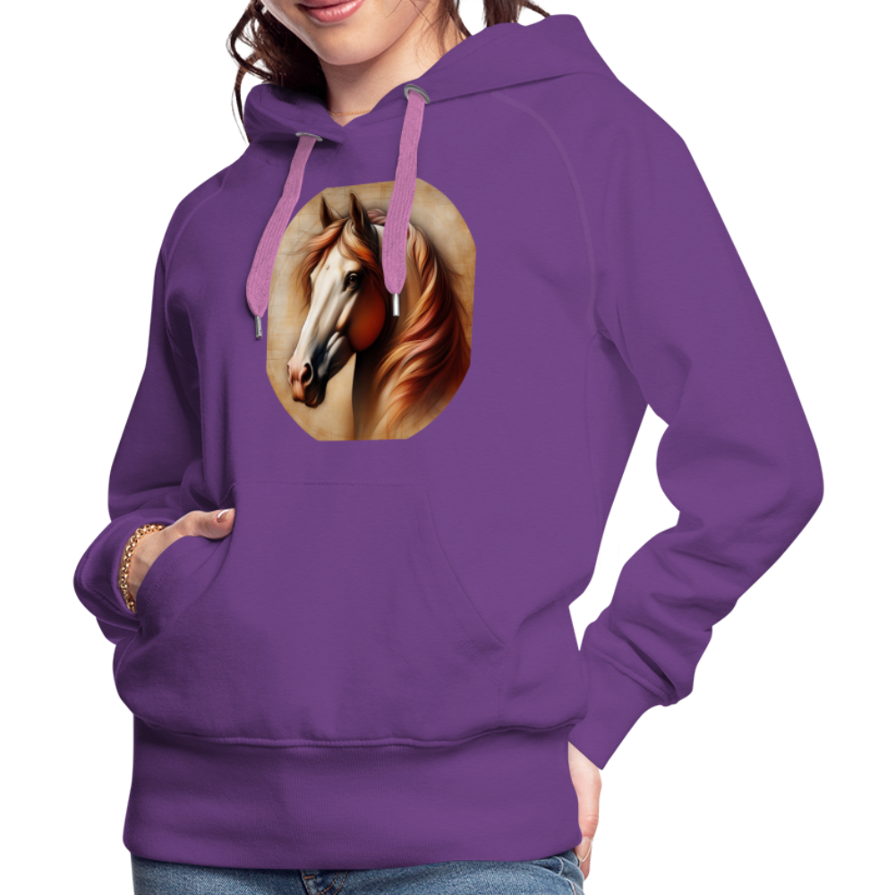 Frauen Premium Hoodie - Purple