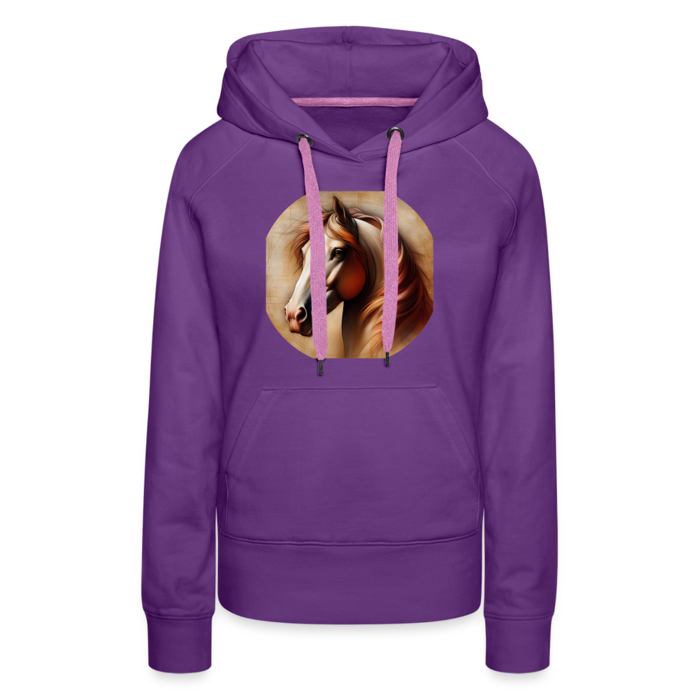 Frauen Premium Hoodie - Purple