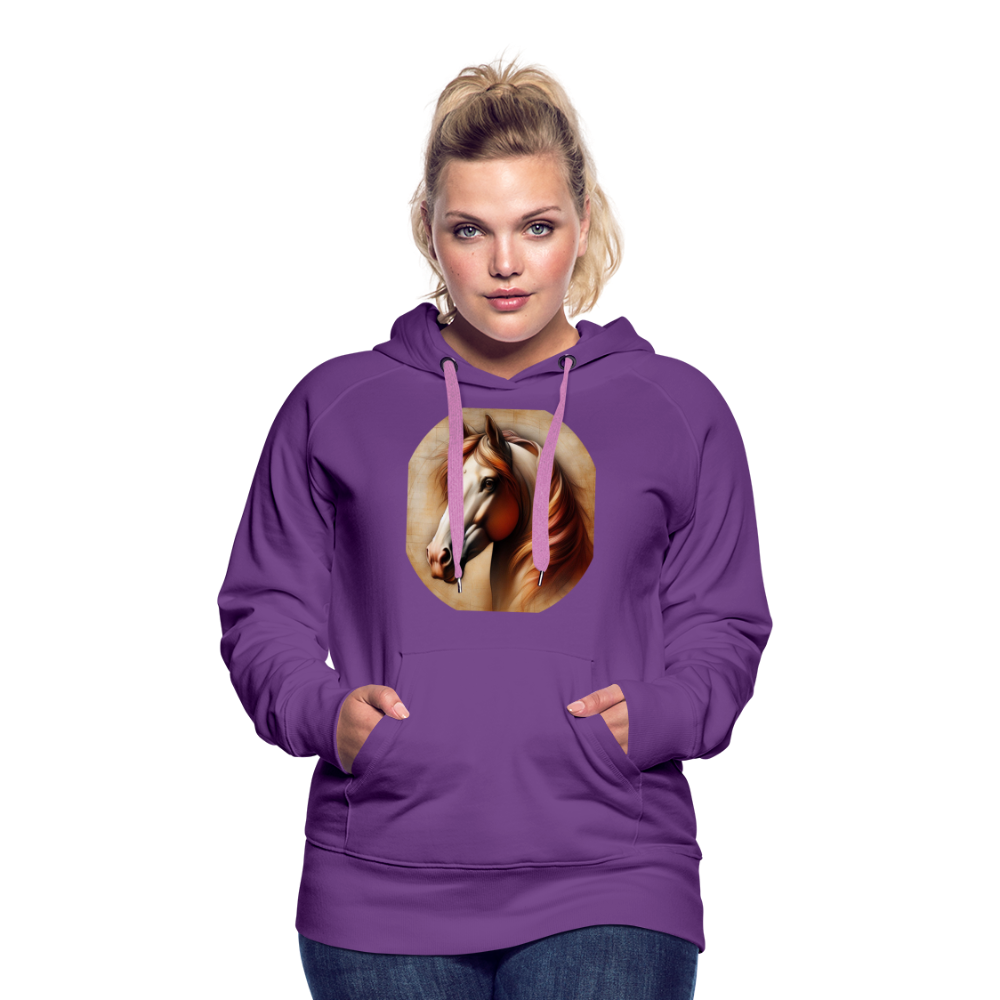 Frauen Premium Hoodie - Purple