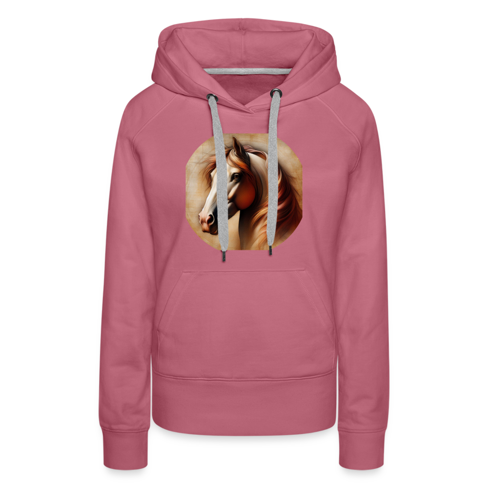 Frauen Premium Hoodie - Malve
